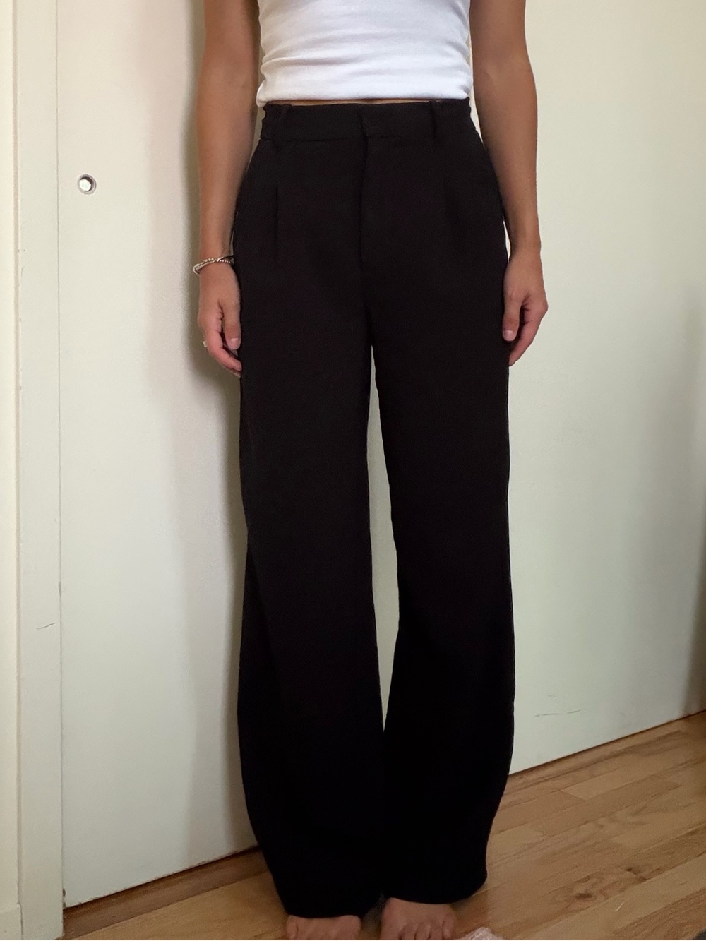 Aritzia Effortless Pant - crepette / high rise